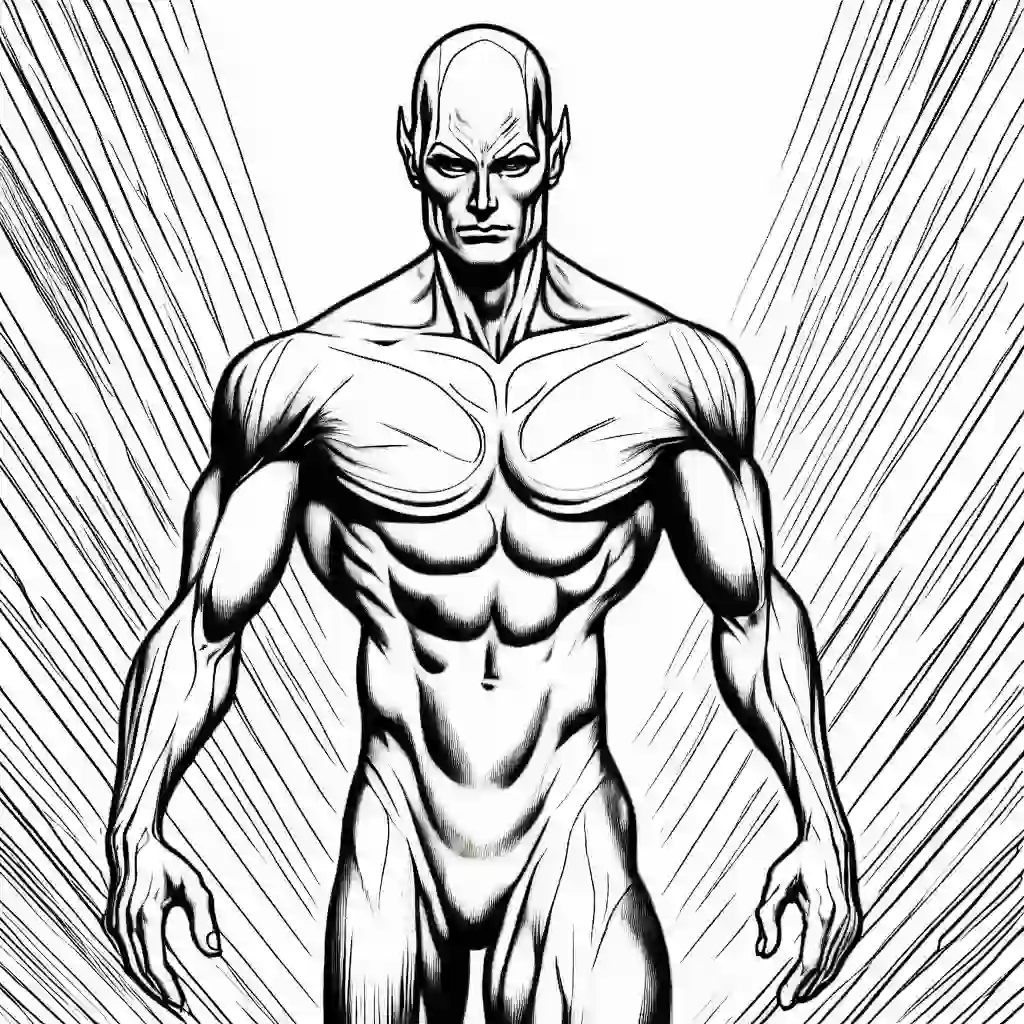 Silver Surfer coloring pages